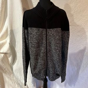 Projek Raw zip up sweater, size‎ large